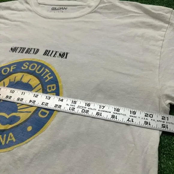 Vintage South Bend Blue Sox T-Shirt - Picture 2 of 5